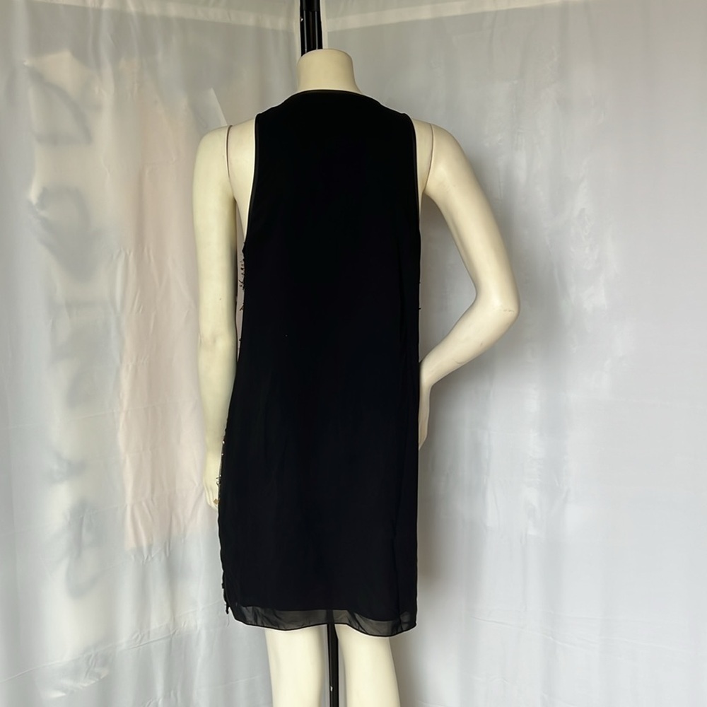 ELIZABETH AND JAMES Taryn Tank Top Sequin Beaded Mini Dress - Picture 5 of 6